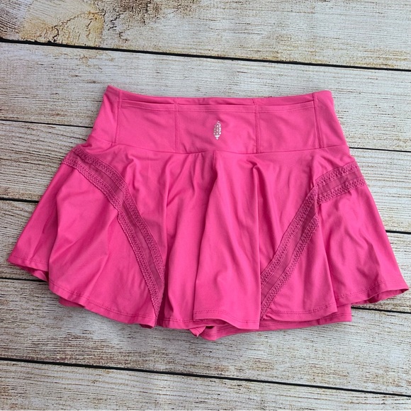 Pink Pleated Active Skort Free People Movement - Picture 2 of 6